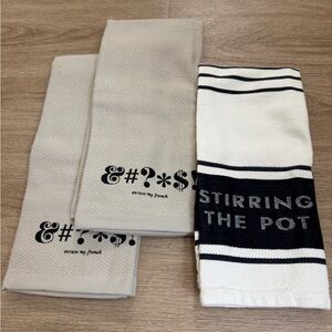 NWOT Kate Spade Dish Towels